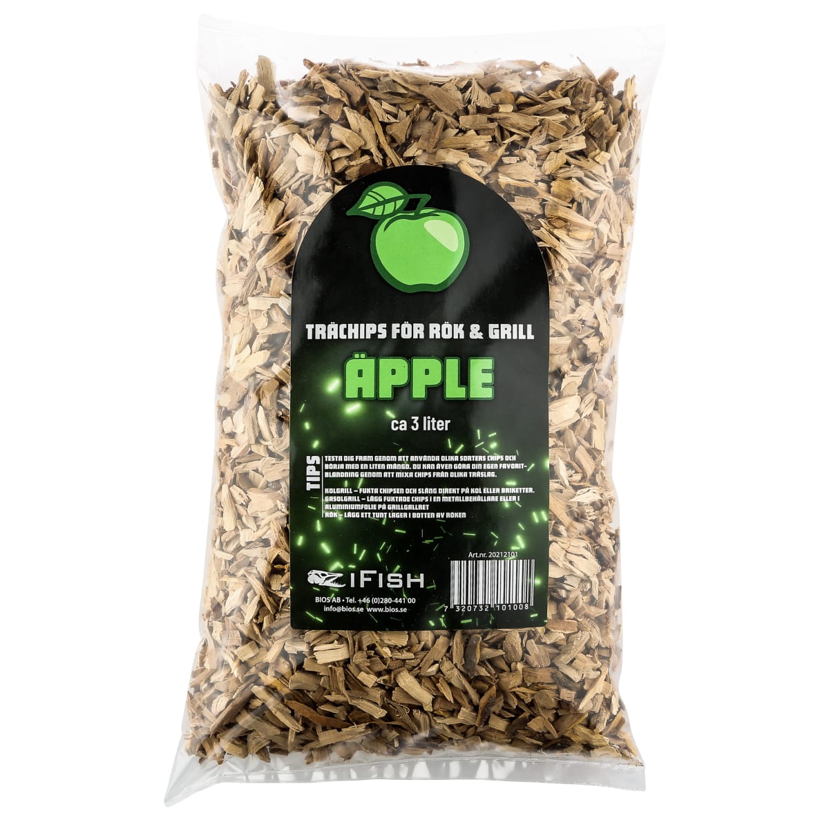 iFish Flis f Rök & Grill Äpple