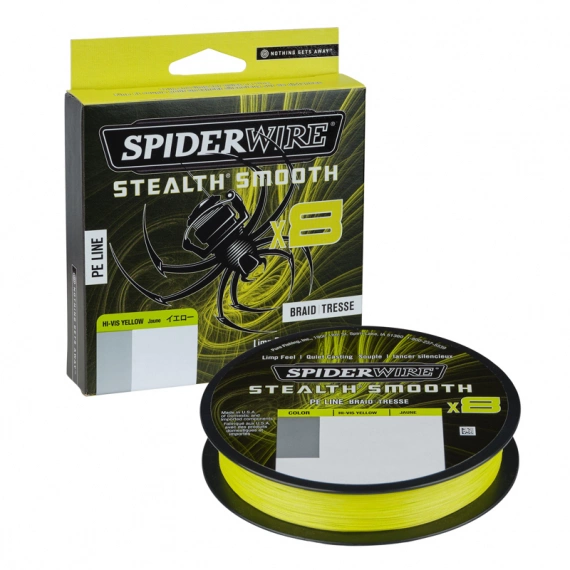 SpiderWire Stealth Smooth 8 Hi-Vis Yellow