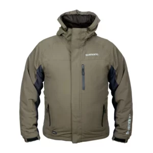 Shimano Wear Rain Jacket Padded Green