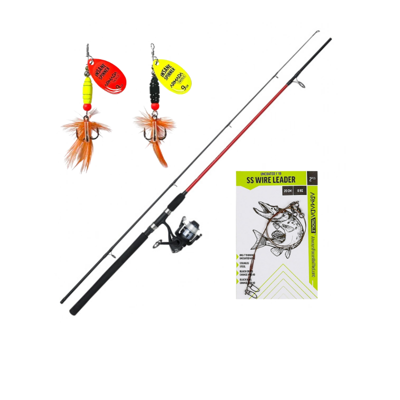 Komplett Fiskeset 240cm 10-30g