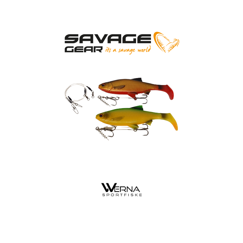 Savage Gear Betespaket Gädda - 3D River Roach