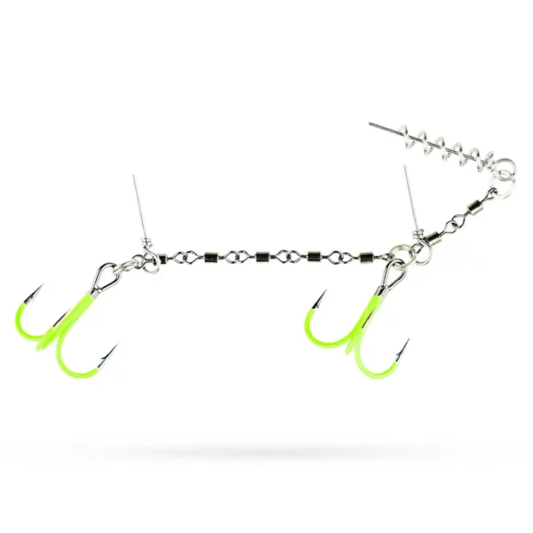 Armada Pike Rig Link Stinger UV Chartreuse