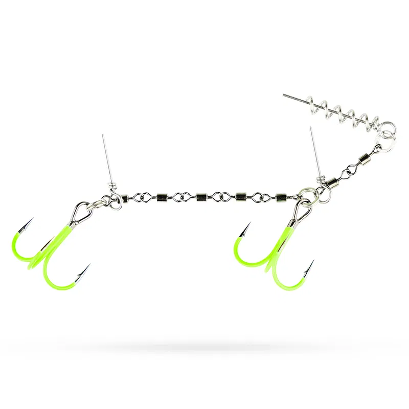 Armada Pike Rig Link Stinger UV Chartreuse