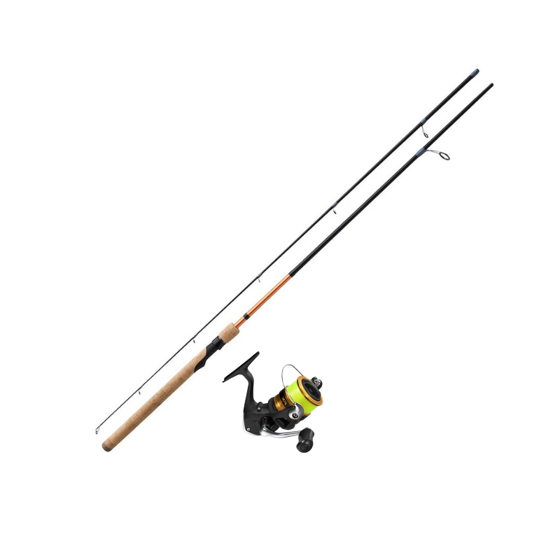 Fiskeset Okuma Hot Rod + Shimano FX rulle