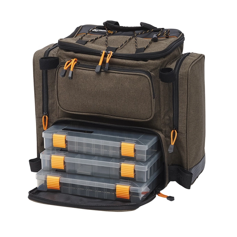 Savage Gear Specialist Rucksack 3 Boxes 40x38x23cm - Bild 2