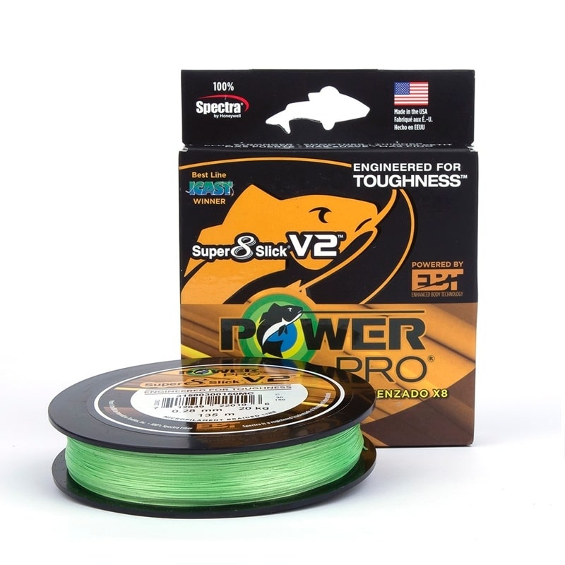PowerPro Super 8 Slick V2 135m 0,32mm Aqua Green
