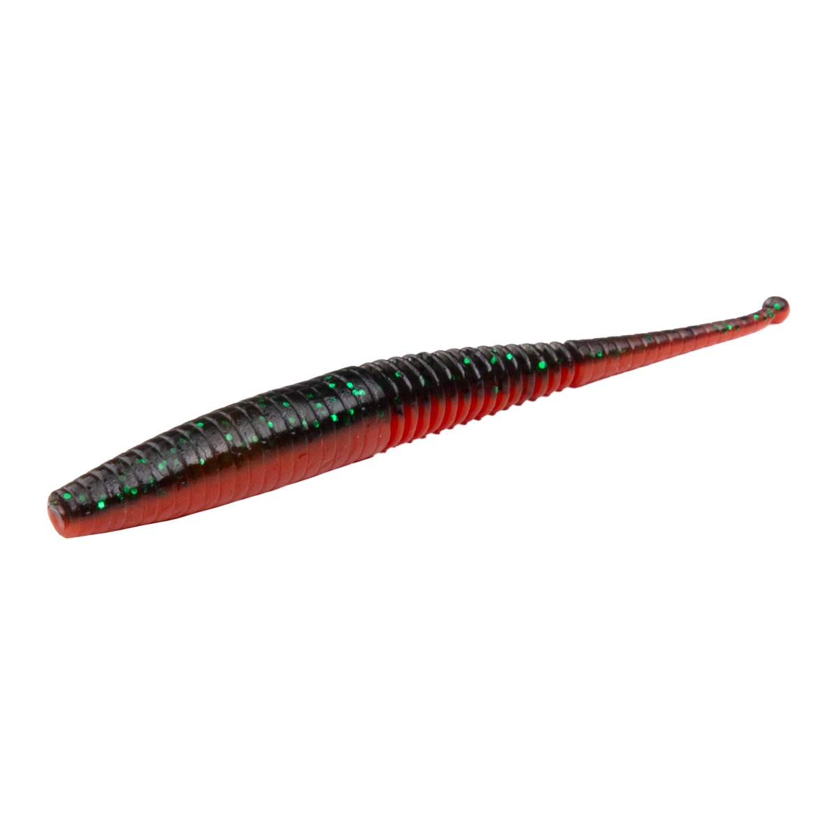 M-Craft Wiggly Worm 50mm Red Black