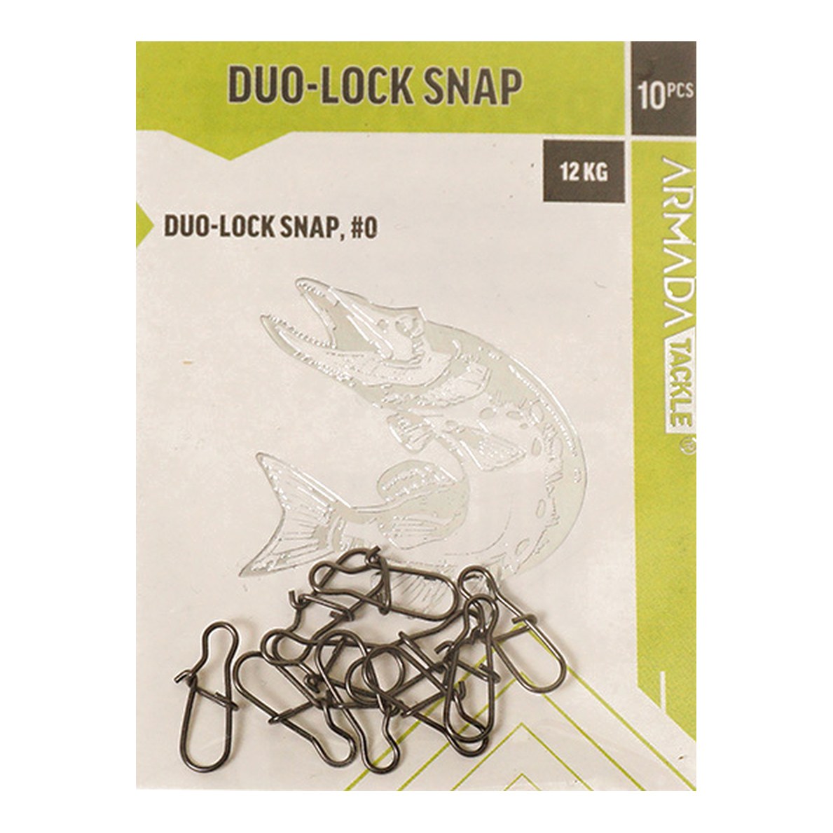 Armada Duo-Lock Snap beteslås i 10-pack
