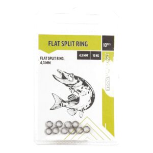 Armada Flat Split Ring platt fjäderring 4,3 mm