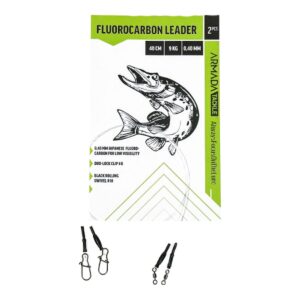 Armada Fluorocarbontafs DuoLock 40 cm 0,40 mm i förpackning