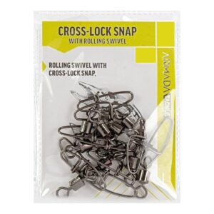 Armada Rolling Swivel Cross-Lock beteslås med lekande
