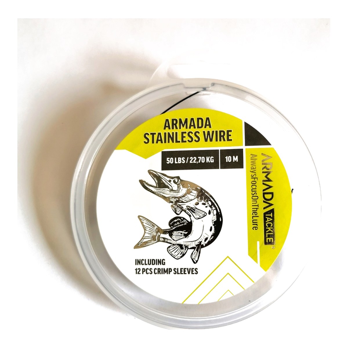 Armada Stainless Wire 10 m tafswire med hylsor