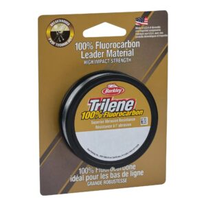 Berkley Trilene 100% Fluorocarbon Leader Material 25 m klar