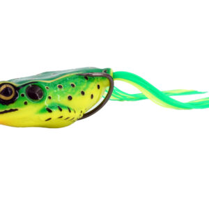 Bite of Bleak Hollow Frog ytbete – weedless groda med dubbelkrok för gädda och abborre
