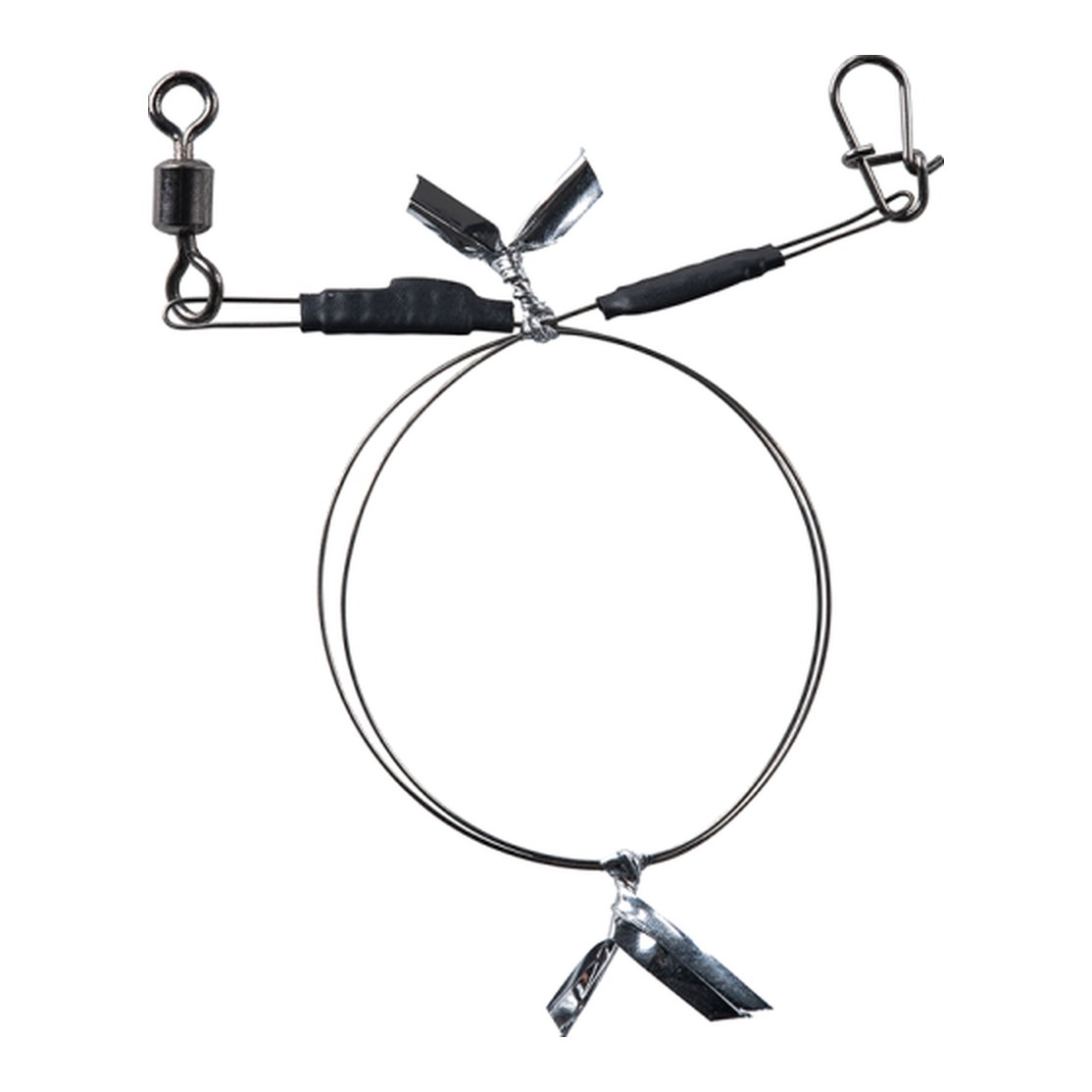 BKK 7x7 Wire Leader Allround färdig ståltafs med lekande och Duolock Snap