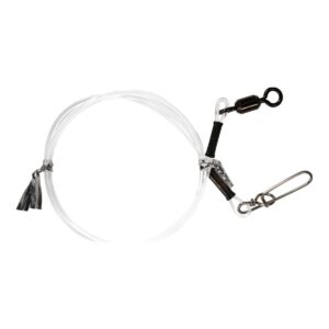 BKK Fluorocarbon Leader HD färdig fluorocarbontafs för gädda med lekande och lås
