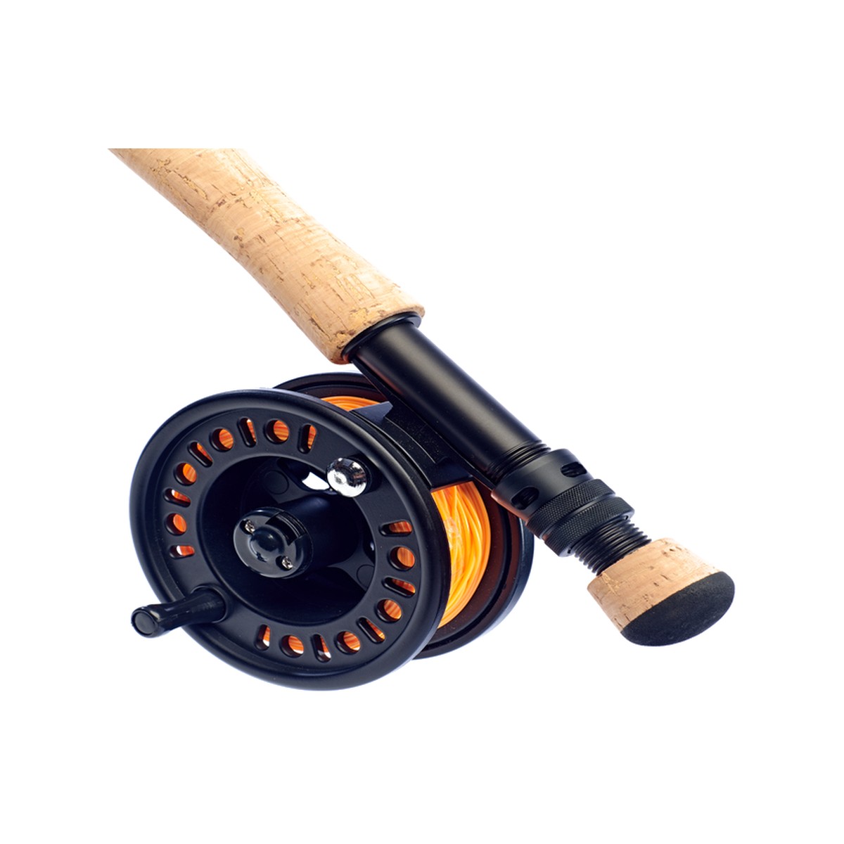 Flugrullen i Daiwa D Fly Combo med påspolad fluglina