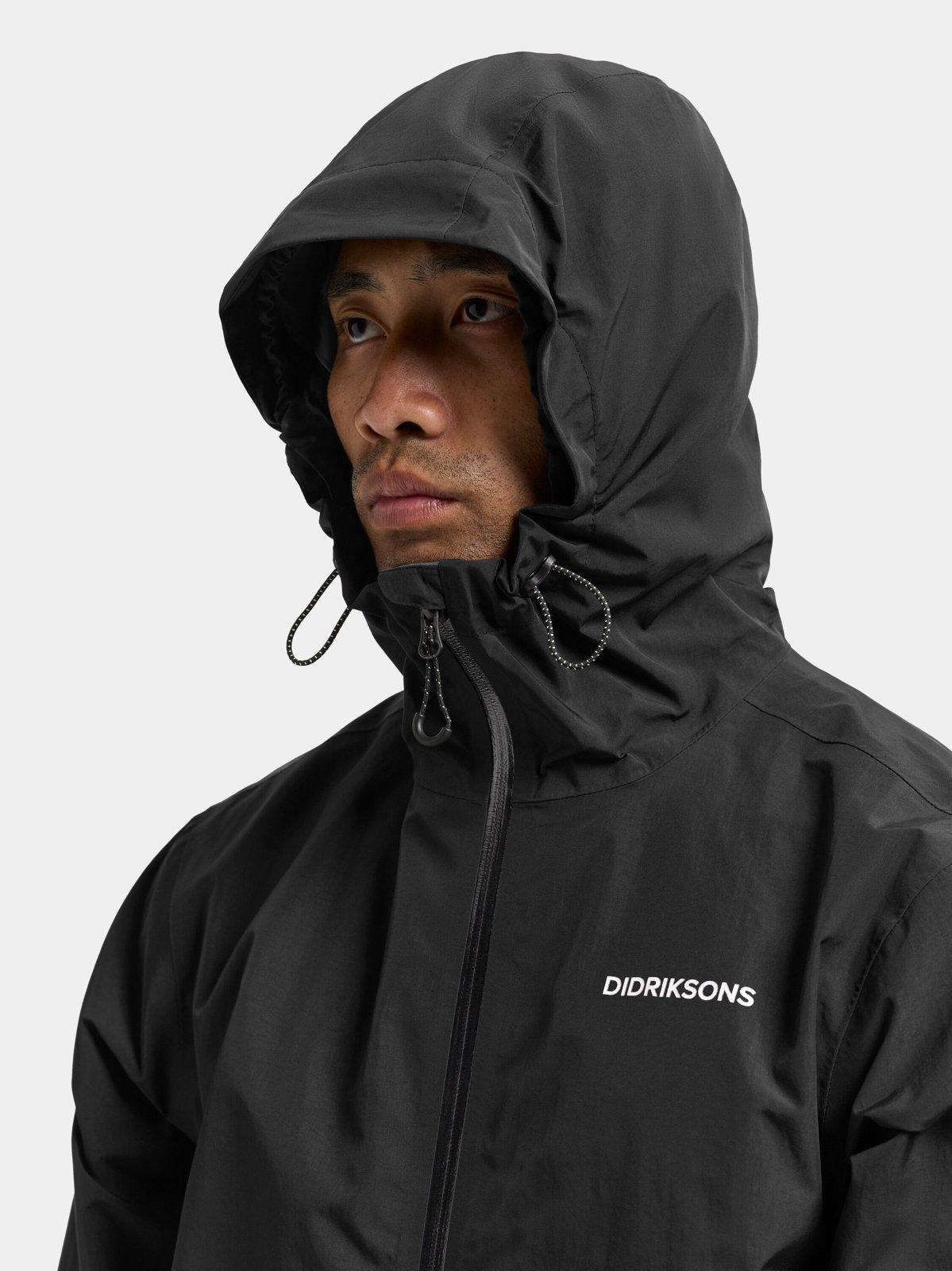 Didriksons Dario Jacket Black – huva