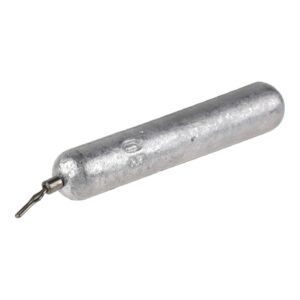 Mikado Cylindrical Dropshotsänke i bly med klämfäste