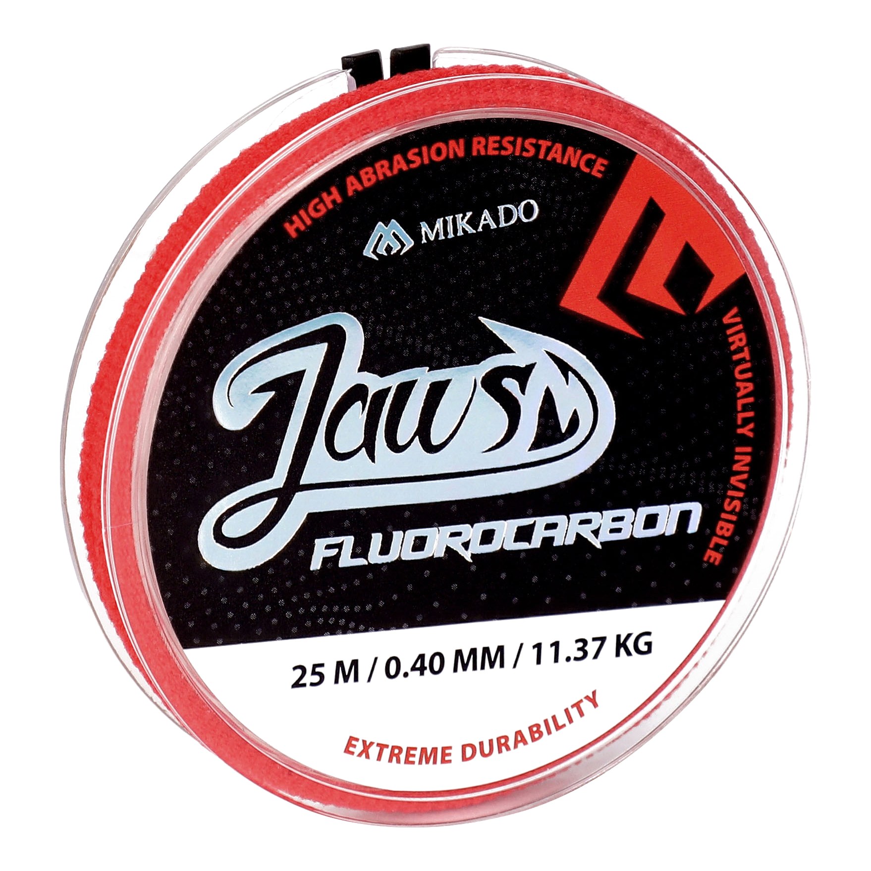 Mikado Jaws Fluorocarbon 25 m ledarlina