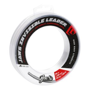 Mikado Jaws Invisible Leader tafsmaterial i fluorocarbon 50 m