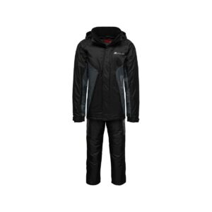 Mikado Winter Suit UMB-273 svart vinterset med jacka och hängselbyxa