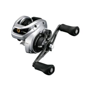 Shimano Tranx B 301 vänstervevad multirulle med dubbelvev för gäddfiske