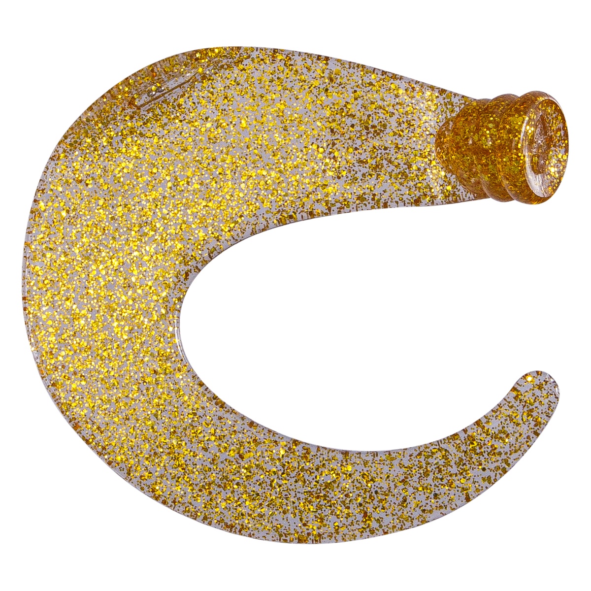 Svartzonker Rattling BigTail 2-pack i C2 Guld Glitter – mjukbete från Svartzonker
