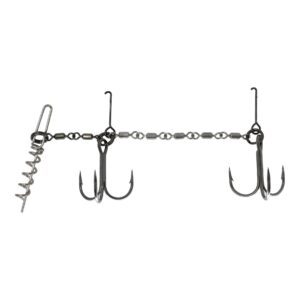 VMC Double Pike Chain kedjestinger med två trekrokar och skruv