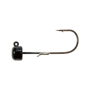 Z-Man Power Finesse ShroomZ nedskalle i svart med svampformad skalle och 3/0-krok
